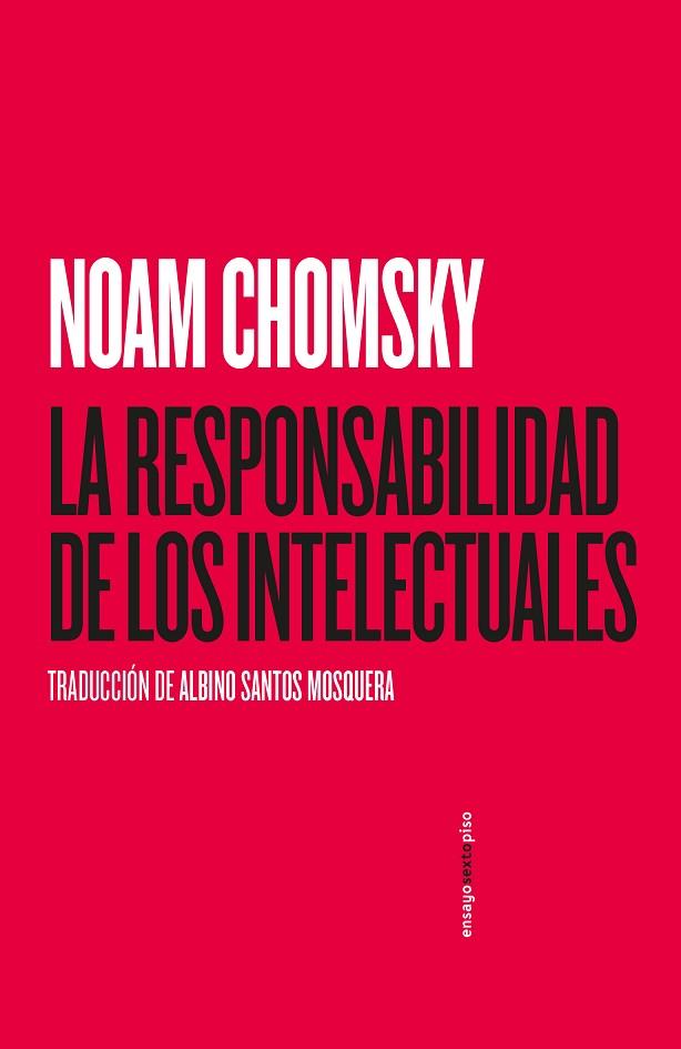 RESPONSABILIDAD DE LOS INTELECTUALES, LA | 9788418342028 | CHOMSKY, NOAM | Llibreria Drac - Llibreria d'Olot | Comprar llibres en català i castellà online