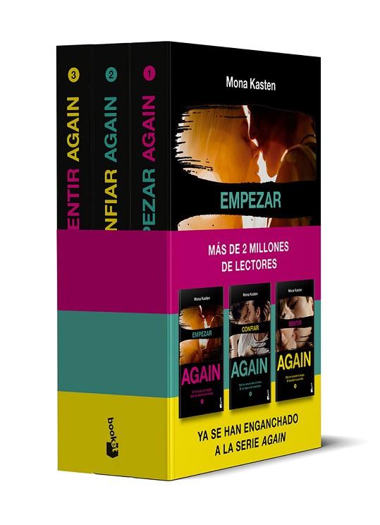AGAIN (PACK) | 9788408237730 | KASTEN, MONA | Llibreria Drac - Llibreria d'Olot | Comprar llibres en català i castellà online