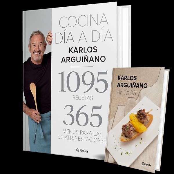 COCINA DÍA A DÍA (PACK) | 9788408227250 | ARGUIÑANO, KARLOS | Llibreria Drac - Llibreria d'Olot | Comprar llibres en català i castellà online