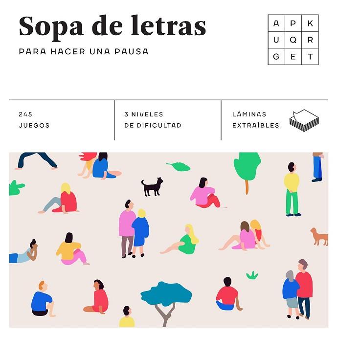 SOPA DE LETRAS PARA HACER UNA PAUSA (CUADRADOS DE DIVERSIÓN) | 9788490680834 | Llibreria Drac - Llibreria d'Olot | Comprar llibres en català i castellà online