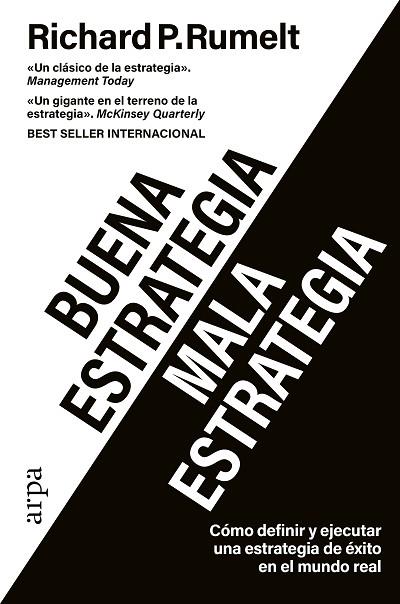 BUENA ESTRATEGIA / MALA ESTRATEGIA | 9788419558442 | RUMELT, RICHARD P. | Llibreria Drac - Llibreria d'Olot | Comprar llibres en català i castellà online