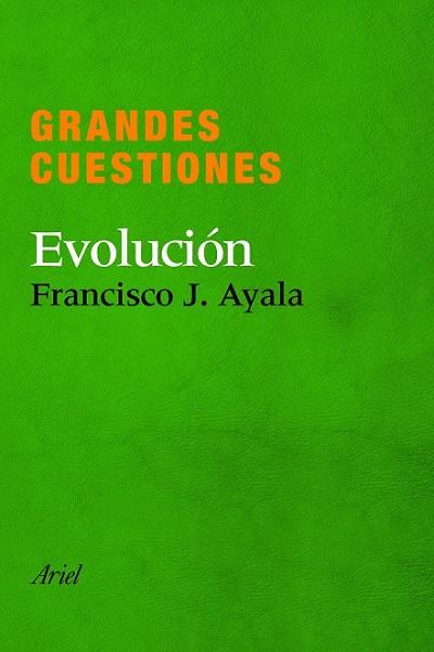 GRANDES CUESTIONES. EVOLUCION | 9788434405288 | AYALA, FRANCISCO J | Llibreria Drac - Llibreria d'Olot | Comprar llibres en català i castellà online