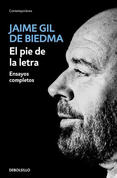 PIE DE LA LETRA, EL | 9788466344166 | GIL DE BIEDMA, JAIME | Llibreria Drac - Llibreria d'Olot | Comprar llibres en català i castellà online