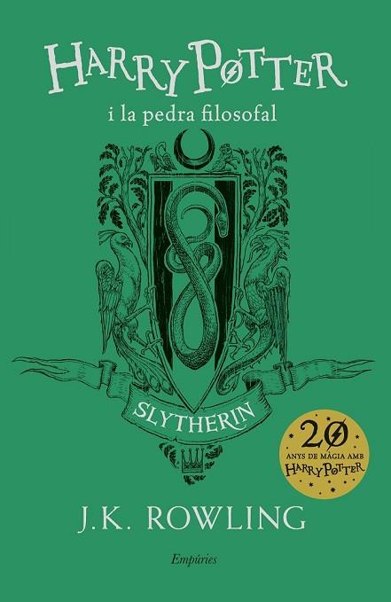 HARRY POTTER I LA PEDRA FILOSOFAL (SLYTHERIN) | 9788417016708 | ROWLING, J.K. | Llibreria Drac - Llibreria d'Olot | Comprar llibres en català i castellà online