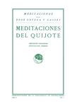 MEDITACIONES DEL QUIJOTE | 9788420689500 | ORTEGA Y GASSET, JOSÉ | Llibreria Drac - Llibreria d'Olot | Comprar llibres en català i castellà online