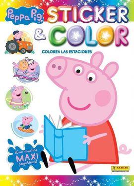 PEPPA PIG STICKER COLOR | 9788413343907 | AA.DD. | Llibreria Drac - Llibreria d'Olot | Comprar llibres en català i castellà online