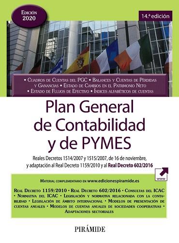 PLAN GENERAL DE CONTABILIDAD Y DE PYMES | 9788436843453 | AA.DD. | Llibreria Drac - Llibreria d'Olot | Comprar llibres en català i castellà online