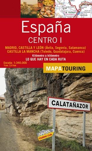 ESPAÑA CENTRO 1 (MAPA TOURING) | 9788497766562 | AA.VV. | Llibreria Drac - Llibreria d'Olot | Comprar llibres en català i castellà online
