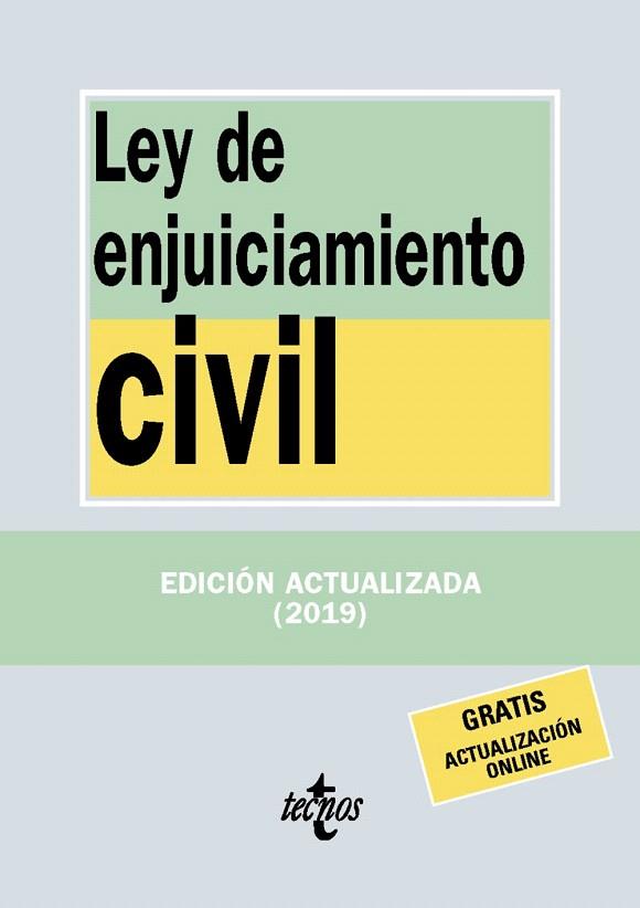 LEY DE ENJUICIAMIENTO CIVIL | 9788430977185 | Llibreria Drac - Librería de Olot | Comprar libros en catalán y castellano online