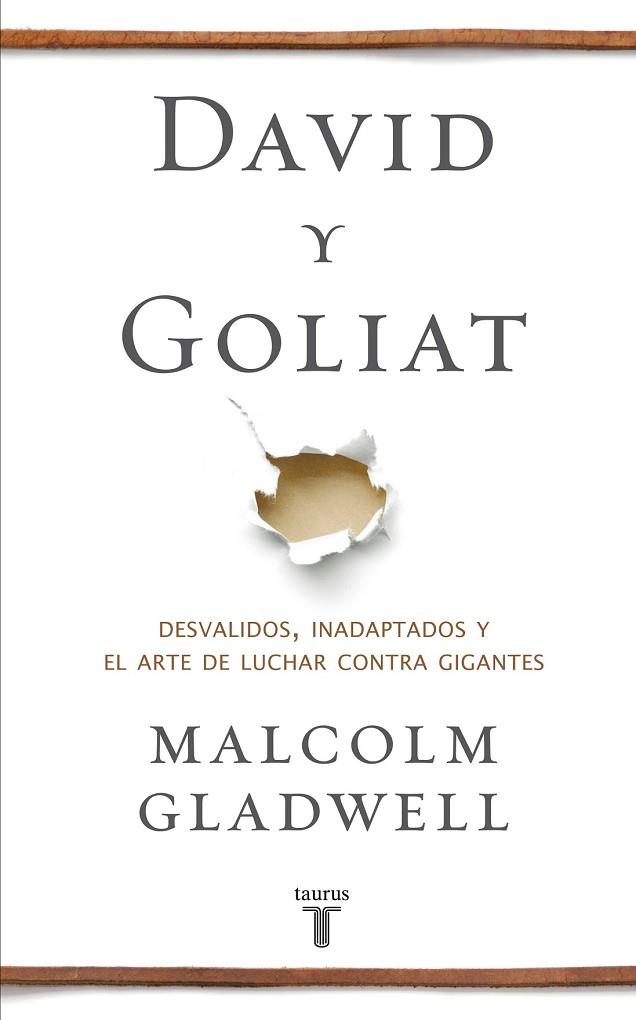 DAVID Y GOLIAT | 9788430607297 | GLADWELL, MALCOLM | Llibreria Drac - Llibreria d'Olot | Comprar llibres en català i castellà online