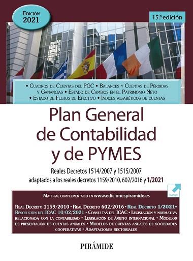 PLAN GENERAL DE CONTABILIDAD Y DE PYMES | 9788436844764 | AA.DD. | Llibreria Drac - Llibreria d'Olot | Comprar llibres en català i castellà online