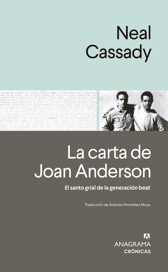 CARTA DE JOAN ANDERSON, LA | 9788433921598 | CASSADY, NEAL | Llibreria Drac - Llibreria d'Olot | Comprar llibres en català i castellà online