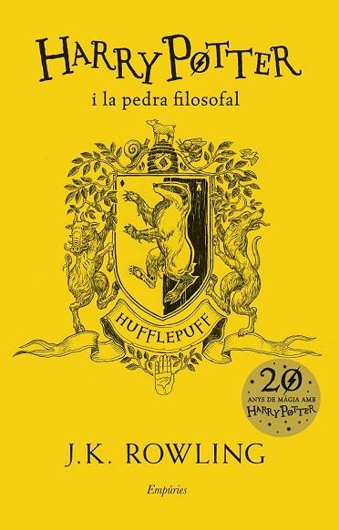 HARRY POTTER I LA PEDRA FILOSOFAL (HUFFLEPUFF) | 9788417016685 | ROWLING, J.K. | Llibreria Drac - Llibreria d'Olot | Comprar llibres en català i castellà online