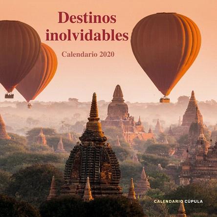 CALENDARIO DESTINOS INOLVIDABLES 2020 | 9788448026219 | AA.DD. | Llibreria Drac - Llibreria d'Olot | Comprar llibres en català i castellà online
