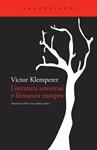 LITERATURA UNIVERSAL Y LITERATURA EUROPEA | 9788492649617 | KLEMPERER, VICTOR | Llibreria Drac - Llibreria d'Olot | Comprar llibres en català i castellà online