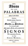 DEL ABUSO DE LAS PALABRAS | 9788430616558 | LOCKE, JOHN | Llibreria Drac - Llibreria d'Olot | Comprar llibres en català i castellà online