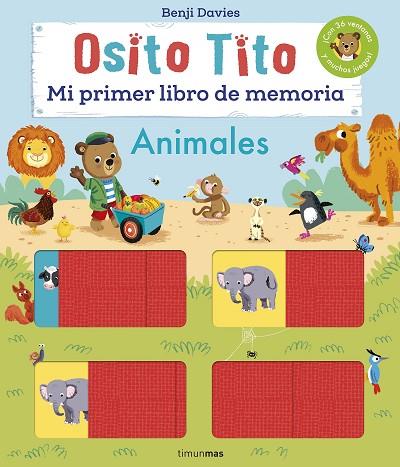 OSITO TITO. MI PRIMER LIBRO DE MEMORIA. ANIMALES | 9788408249702 | DAVIES, BENJI | Llibreria Drac - Llibreria d'Olot | Comprar llibres en català i castellà online