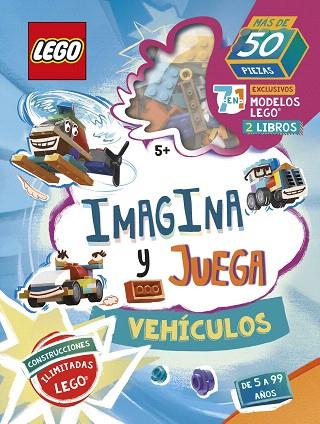 LEGO ICONIC. IMAGINA Y JUEGA. VEHÍCULOS | 9788408252993 | LEGO | Llibreria Drac - Llibreria d'Olot | Comprar llibres en català i castellà online