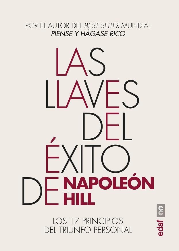 LLAVES DEL ÉXITO DE NAPOLEÓN HILL, LAS | 9788441440685 | HILL, NAPOLEÓN | Llibreria Drac - Llibreria d'Olot | Comprar llibres en català i castellà online