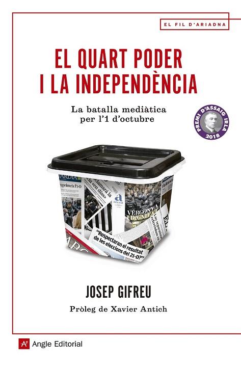 QUART PODER I LA INDEPENDÈNCIA, EL | 9788417214371 | GRIFEU, JOSEP | Llibreria Drac - Llibreria d'Olot | Comprar llibres en català i castellà online
