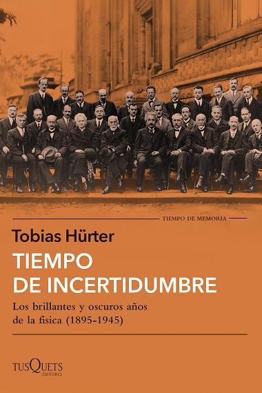 TIEMPO DE INCERTIDUMBRE | 9788411071758 | HÜRTER, TOBIAS | Llibreria Drac - Llibreria d'Olot | Comprar llibres en català i castellà online