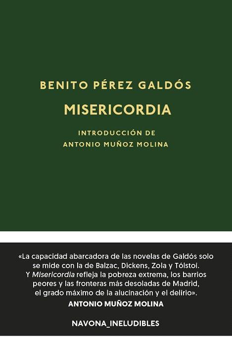 MISERICORDIA | 9788417978518 | PEREZ GALDOS, BENITO | Llibreria Drac - Llibreria d'Olot | Comprar llibres en català i castellà online