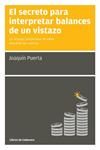 SECRETO PARA INTERPRETAR BALANCES DE UN VISTAZO, EL | 9788494106620 | PUERTA, JOAQUIN | Llibreria Drac - Llibreria d'Olot | Comprar llibres en català i castellà online