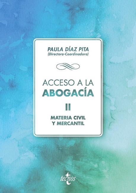 ACCESO A LA ABOGACÍA II (MATERIA CIVIL Y MERCANTIL) | 9788430975259 | AA.DD. | Llibreria Drac - Librería de Olot | Comprar libros en catalán y castellano online