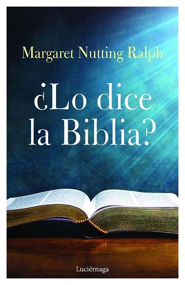 LO DICE LA BIBLIA? | 9788418015519 | NUTTING, MARGARET | Llibreria Drac - Llibreria d'Olot | Comprar llibres en català i castellà online