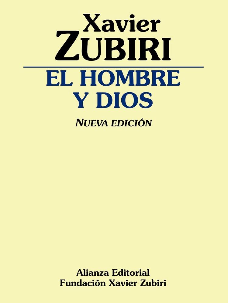 HOMBRE Y DIOS, EL | 9788420609515 | ZUBIRI, XAVIER | Llibreria Drac - Llibreria d'Olot | Comprar llibres en català i castellà online