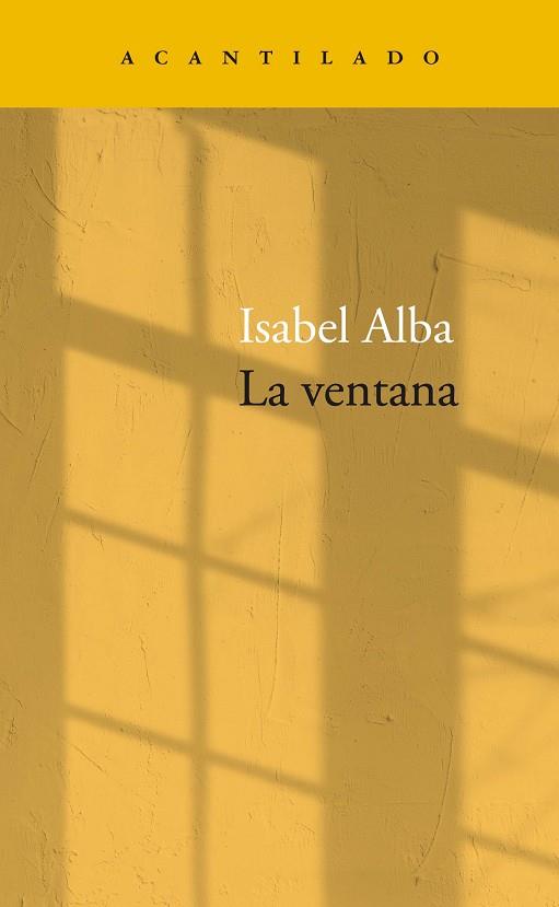 VENTANA, LA | 9788418370915 | ALBA RICO, ISABEL | Llibreria Drac - Llibreria d'Olot | Comprar llibres en català i castellà online