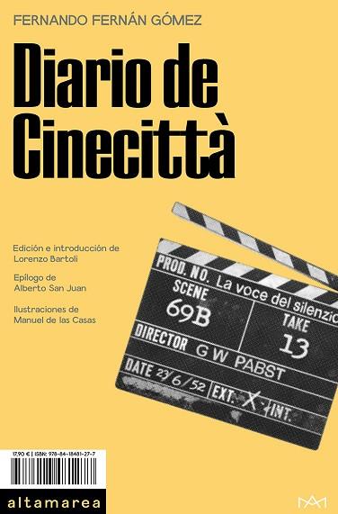 DIARIO DE CINECITTÀ | 9788418481277 | FERNÁN GÓMEZ, FERNANDO | Llibreria Drac - Llibreria d'Olot | Comprar llibres en català i castellà online