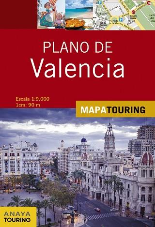 PLANO DE VALENCIA 1:9000 | 9788491580904 | ANAYA TOURING | Llibreria Drac - Librería de Olot | Comprar libros en catalán y castellano online