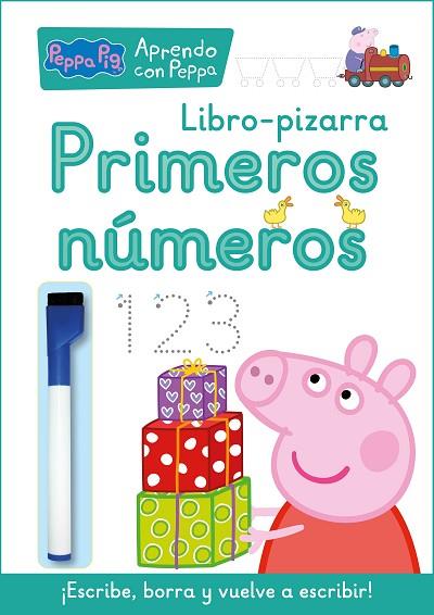 PRIMEROS NÚMEROS (LIPRO-PIZARRA) (PEPPA PIG. CUADERNO DE ACTIVIDADES) | 9788448859084 | HASBRO EONE | Llibreria Drac - Llibreria d'Olot | Comprar llibres en català i castellà online