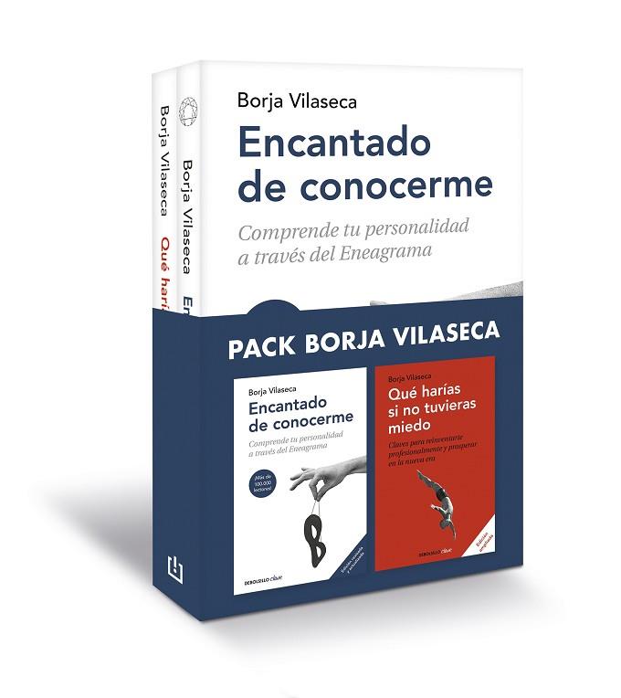 PACK BORJA VILASECA (ENCANTADO DE CONOCERME | QUÉ HARÍAS SI NO TUVIERAS MIEDO) | 9788466355216 | VILASECA, BORJA | Llibreria Drac - Llibreria d'Olot | Comprar llibres en català i castellà online