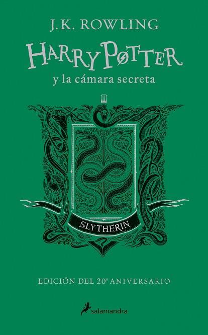 HARRY POTTER Y LA CÁMARA SECRETA (EDICIÓN SLYTHERIN DEL 20º ANIVERSARIO) (HARRY POTTER 2) | 9788498389777 | ROWLING, J.K. | Llibreria Drac - Llibreria d'Olot | Comprar llibres en català i castellà online