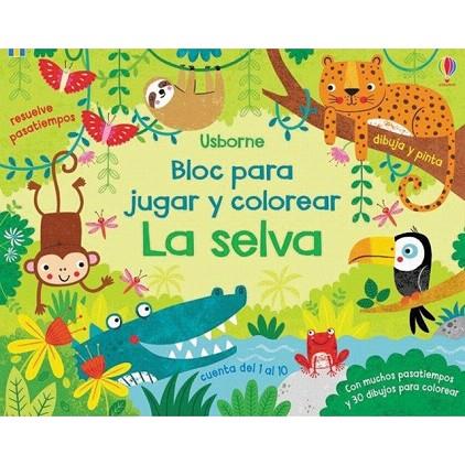 SELVA BLOC JUGAR Y COLOREAR, LA | 9781474979788 | ROBSON, KIRSTEEN | Llibreria Drac - Librería de Olot | Comprar libros en catalán y castellano online