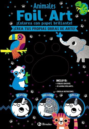 FOIL ART. COLOREA CON PAPEL BRILLANTE. ANIMALES | 9788469628577 | AA.DD. | Llibreria Drac - Llibreria d'Olot | Comprar llibres en català i castellà online