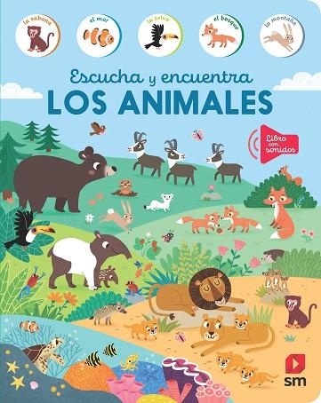 ANIMALES, LOS (ESCUCHA Y ENCUENTRA) | 9788419102591 | AA.DD. | Llibreria Drac - Llibreria d'Olot | Comprar llibres en català i castellà online