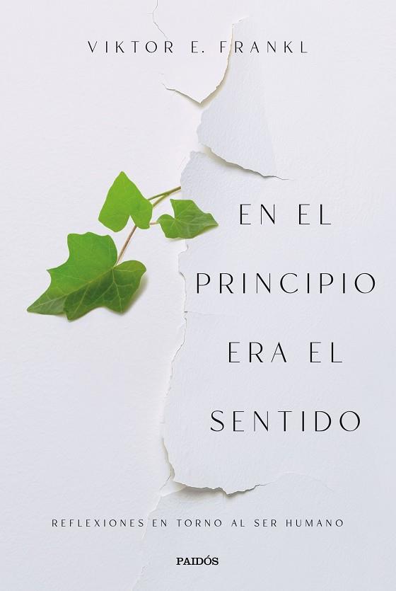 EN EL PRINCIPIO ERA EL SENTIDO | 9788449340413 | FRANKL, VIKTOR E. | Llibreria Drac - Llibreria d'Olot | Comprar llibres en català i castellà online