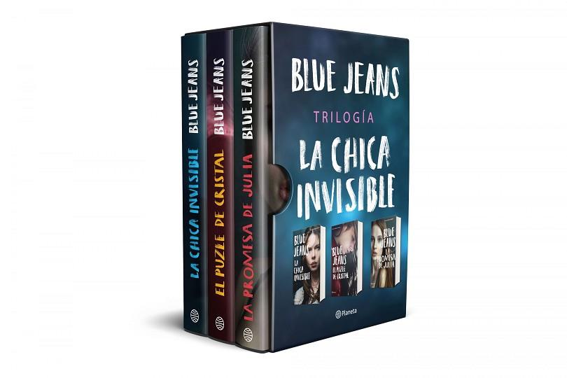 CHICA INVISIBLE, LA (ESTUCHE TRILOGIA) | 9788408234647 | BLUE JEANS | Llibreria Drac - Librería de Olot | Comprar libros en catalán y castellano online
