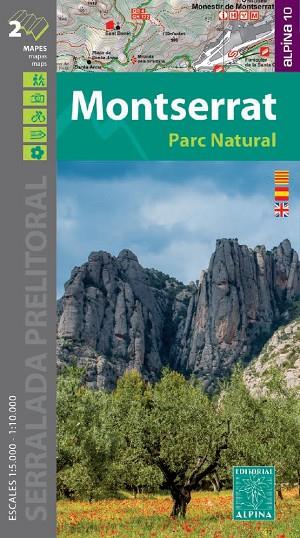 MONTSERRAT. PARC NATURAL  (CARPETA 2 MAPES 1:10.000 / 1:5.000) | 9788480908405 | AA.DD. | Llibreria Drac - Llibreria d'Olot | Comprar llibres en català i castellà online