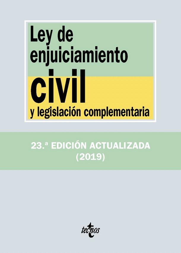 LEY DE ENJUICIAMIENTO CIVIL Y LEGISLACIÓN COMPLEMENTARIA | 9788430977079 | Llibreria Drac - Llibreria d'Olot | Comprar llibres en català i castellà online