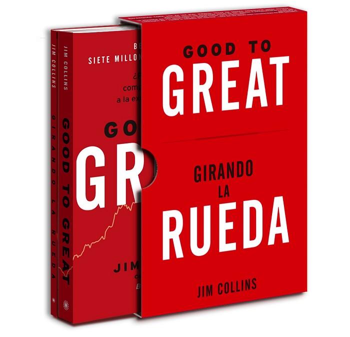 PACK GOOD TO GREAT + GIRANDO LA RUEDA | 9788417963194 | COLLINS, JIM | Llibreria Drac - Llibreria d'Olot | Comprar llibres en català i castellà online