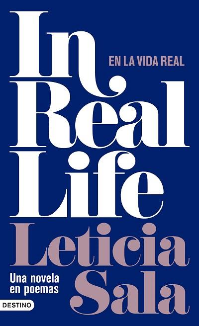 IN REAL LIFE | 9788423358137 | SALA, LETICIA | Llibreria Drac - Llibreria d'Olot | Comprar llibres en català i castellà online