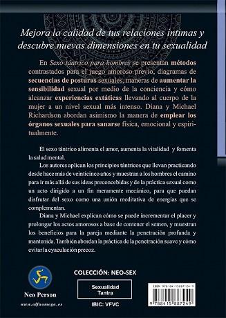 SEXO TÁNTRICO PARA HOMBRES | 9788415887249 | RICHARDSON, DIANA; RICHARDSON, MICHAEL | Llibreria Drac - Llibreria d'Olot | Comprar llibres en català i castellà online