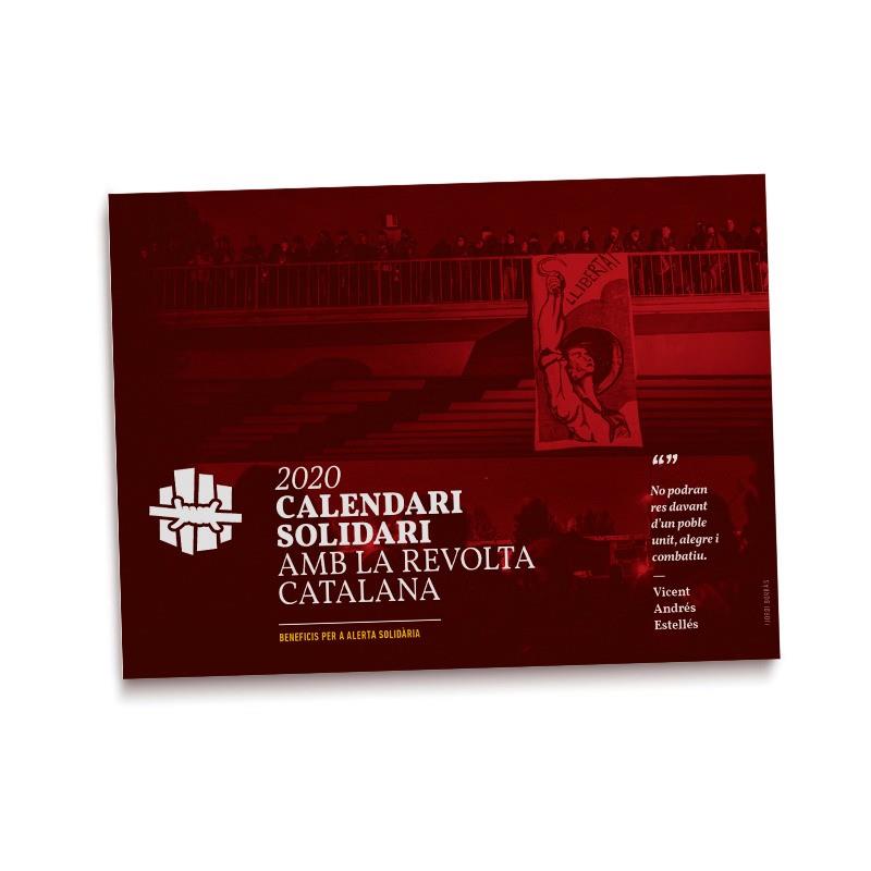 CALENDARI 2020 SOLIDARI AMB LA REVOLTA CATALANA | 9788416855575 | BORRÀS, JORDI | Llibreria Drac - Llibreria d'Olot | Comprar llibres en català i castellà online