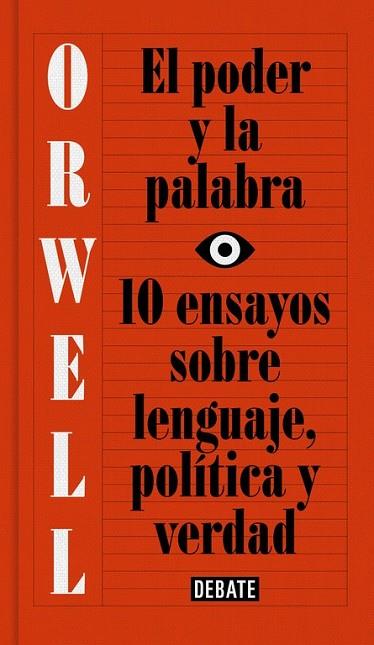 PODER Y LA PALABRA, EL | 9788499927817 | ORWELL, GEORGE | Llibreria Drac - Llibreria d'Olot | Comprar llibres en català i castellà online