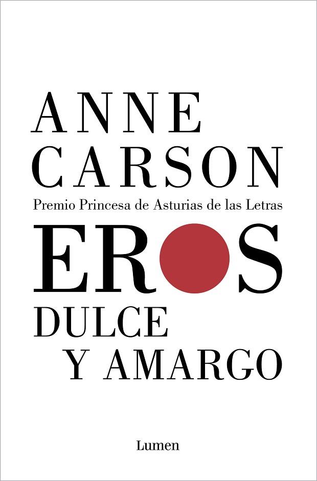 EROS DULCE Y AMARGO | 9788426409836 | CARSON, ANNE | Llibreria Drac - Librería de Olot | Comprar libros en catalán y castellano online
