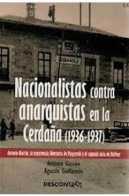 NACIONALISTAS CONTRA ANARQUISTAS EN LA CERDAÑA (1936-1937) | 9788417190293 | GASCÓN, ANTONIO;  GUILLAMÓN, AGUSTÍN | Llibreria Drac - Llibreria d'Olot | Comprar llibres en català i castellà online